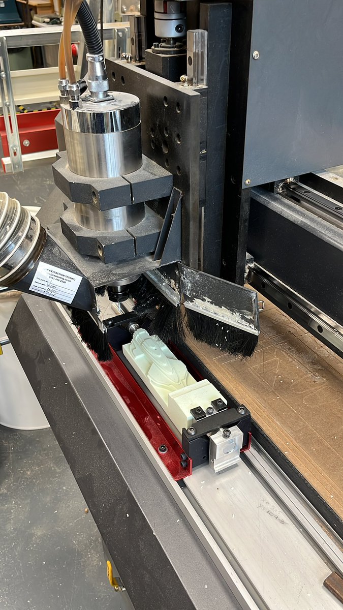 Today we’ve started machining some fabulous designs for the forthcoming F1inschools regional competition. Good luck teams! <a href="/RGSNewcastle/">RGS Newcastle</a>