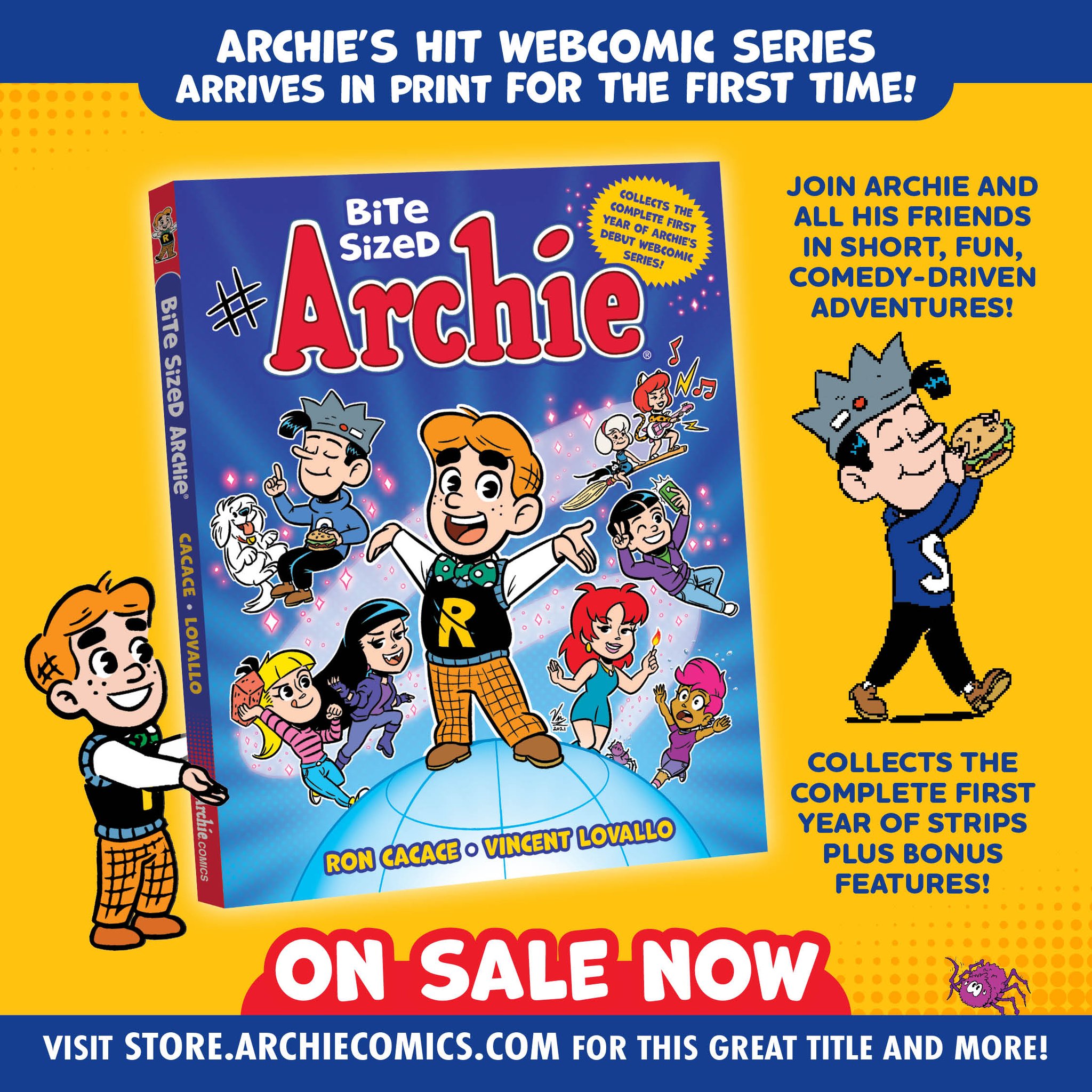 Archie Comics on Twitter: "It's finally here! BITE SIZED ARCHIE VOL 1 ...