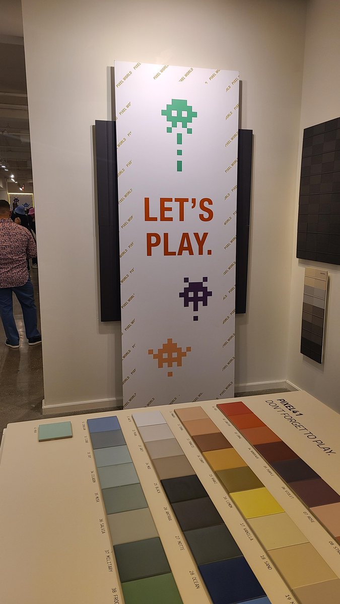 MichelleCuttino's tweet photo. About last night... Pixel Party @STONESOURCEllc.
.
#michellecuttino #pixel #StoneSource #Stone #design #tile #interiordesign #interiors #bolddesign #color #rooms #architecture https://t.co/IqWioc3nJU