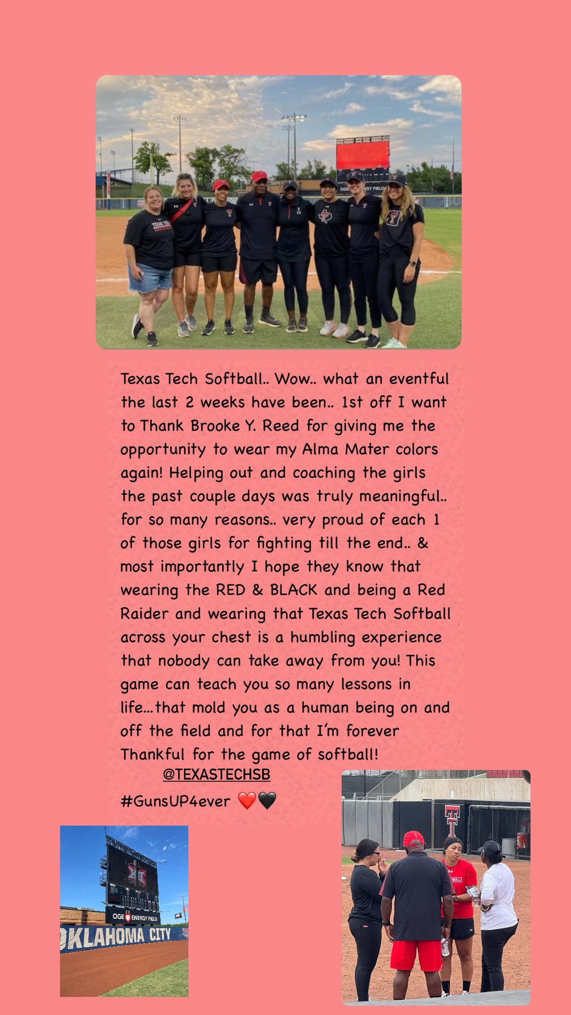 Texas Tech Softball (TexasTechSB) / Twitter