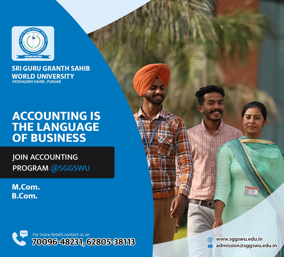 SGGSWUFGS's tweet photo. Courses like https://t.co/Ft6Zw1W83w. &amp; https://t.co/SiyqojYqoM. help you to grow in sector of accounting and finance to Know more about course Apply Now. https://t.co/3duzpUy5jH