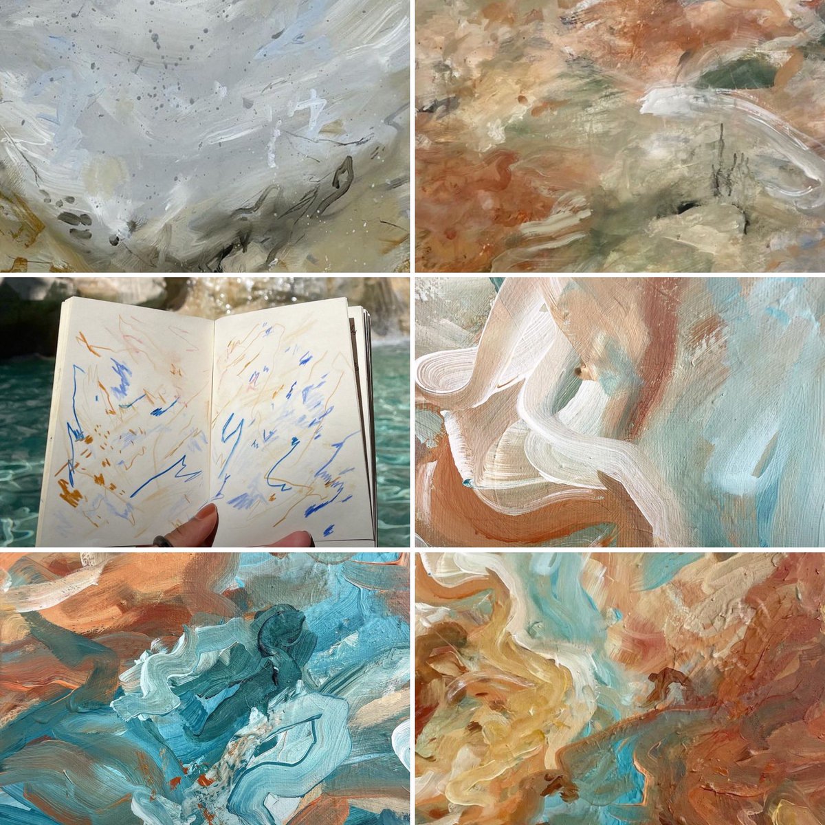 DiscoveryMrR's tweet photo. We then had a go at creating some of our own art, inspired by her work! 🎨🖼👩‍🎨👨‍🎨

🖼: @ ameerahdawood.artist https://t.co/4QDk90w2xM