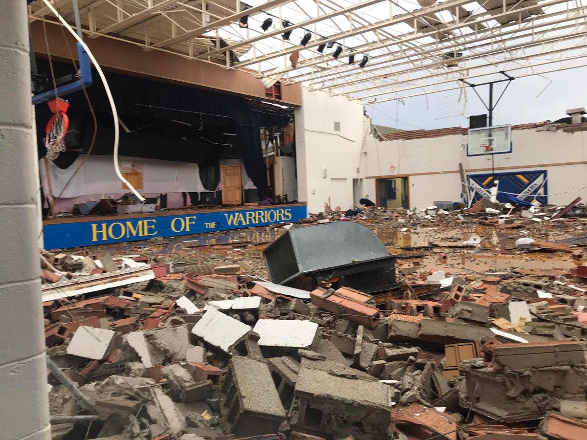MarkOsports's tweet photo. Please pray for our friends at Castlewood… Thank goodness this happened after school was let out Thursday. 🥲🙏 https://t.co/tBadyoGQOC