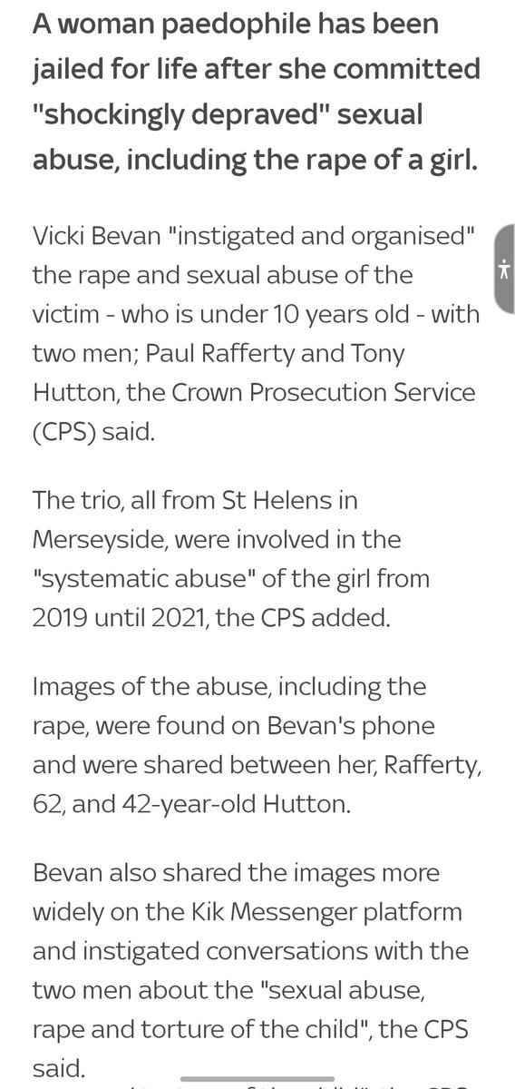 ImIncorrigible's tweet photo. Woman paedophile jailed for shockingly depraved sexual abuse including rape of a 10 year-old girl
#VickiBevan #PaulRafferty #TonyHutton
#CSA
@CSAQT @lbc #bbcpm
https://t.co/tr32kFNwNQ https://t.co/r0889k2zk1