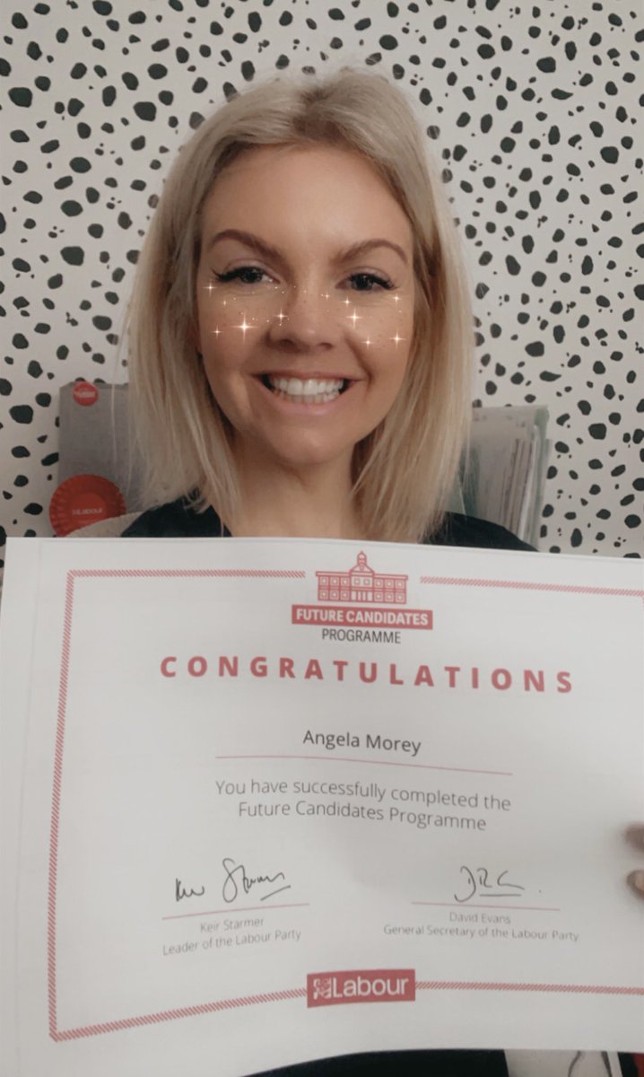 Cllr_Morey's tweet photo. Here’s a great way to start the weekend!
So proud to have taken part in and passed such a brilliant programme, I have learnt so much and been inspired by so many wonderful people.
Thank you @UKLabour
#futurecandidate? #maybe!
#labourparty
#fbf #followbackfriday https://t.co/LwUfK1W8Iz