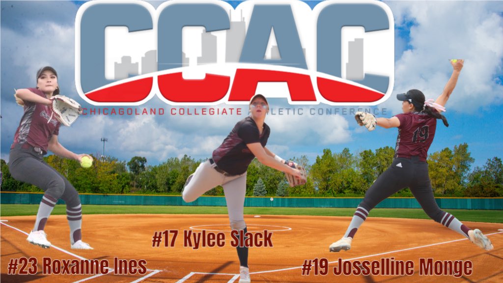 2022 CCAC 
All-Conference

Congrats to Josselline Monge &amp; Roxanne Ines on being named to the 2nd team! 

Congrats to Kylee Slack on being named 1st team. Kylee’s the 1st freshman from CCSJ to ever be named 1st team! 

#CCSJSOFTBALL🥎