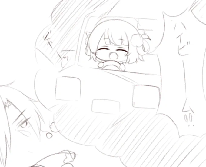 夜運転しながらしぐれうい先生のこと考えてた 