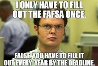 BYUIFinAid's tweet photo. Dwight knows best. Get your FAFSA submitted on or before the July 1 priority deadline to ensure your aid is ready for the Fall 2022 semester! Check out our other deadlines on our website: https://t.co/wDHrfZ7rtP

#byuifinancialaid #FAFSA #PellGrants #federalloans #prepareforFall https://t.co/sCQ2xl3ZFu