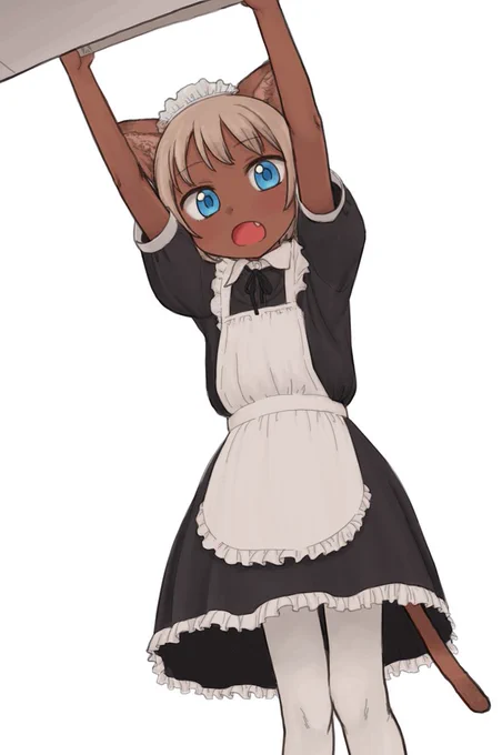 褐色ねこ女児メイド… 