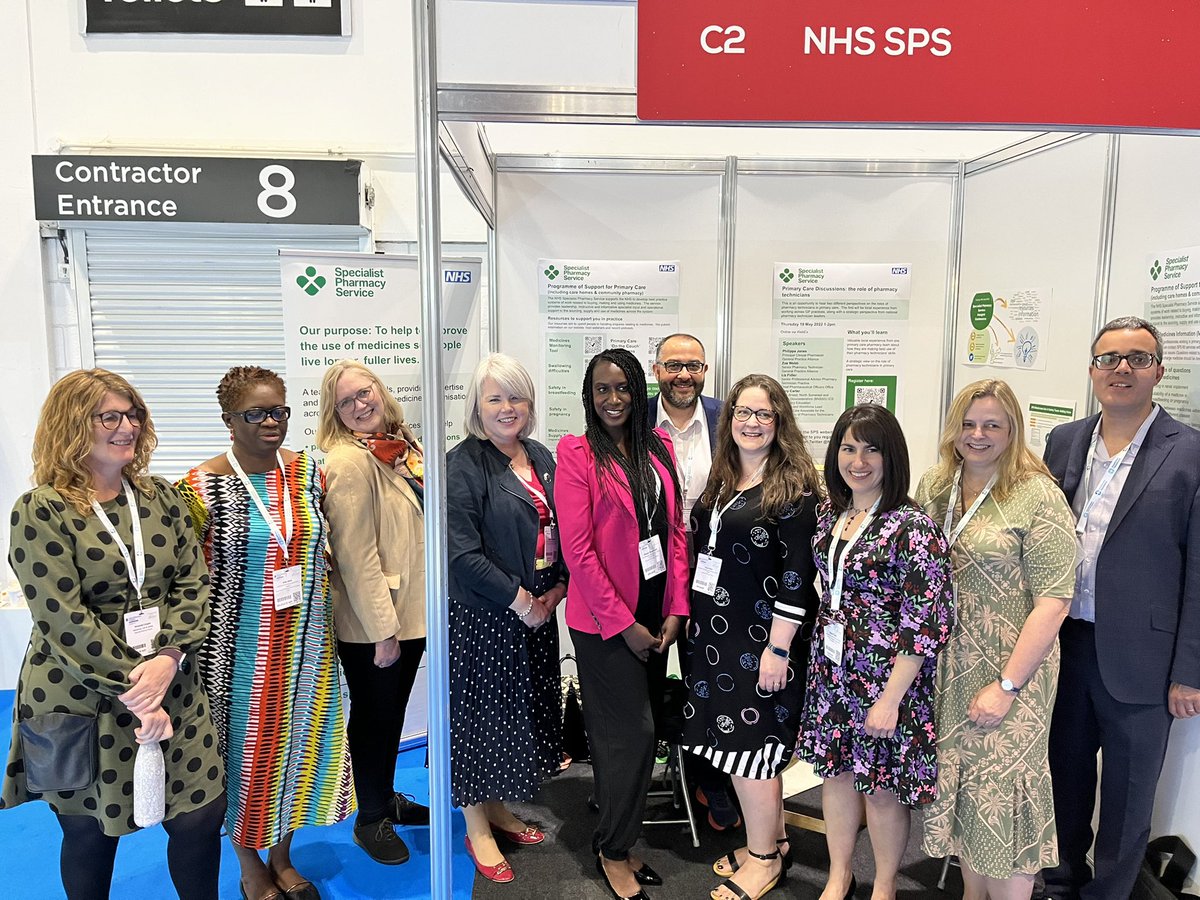 Some <a href="/NHS_SPS/">NHS Specialist Pharmacy Service</a> colleagues are at <a href="/CPCongress/">Clinical Pharmacy Congress</a> during the next two days. Come and say hello at Stand C2 either today or tomorrow and find out how we can support you! #CPCongress