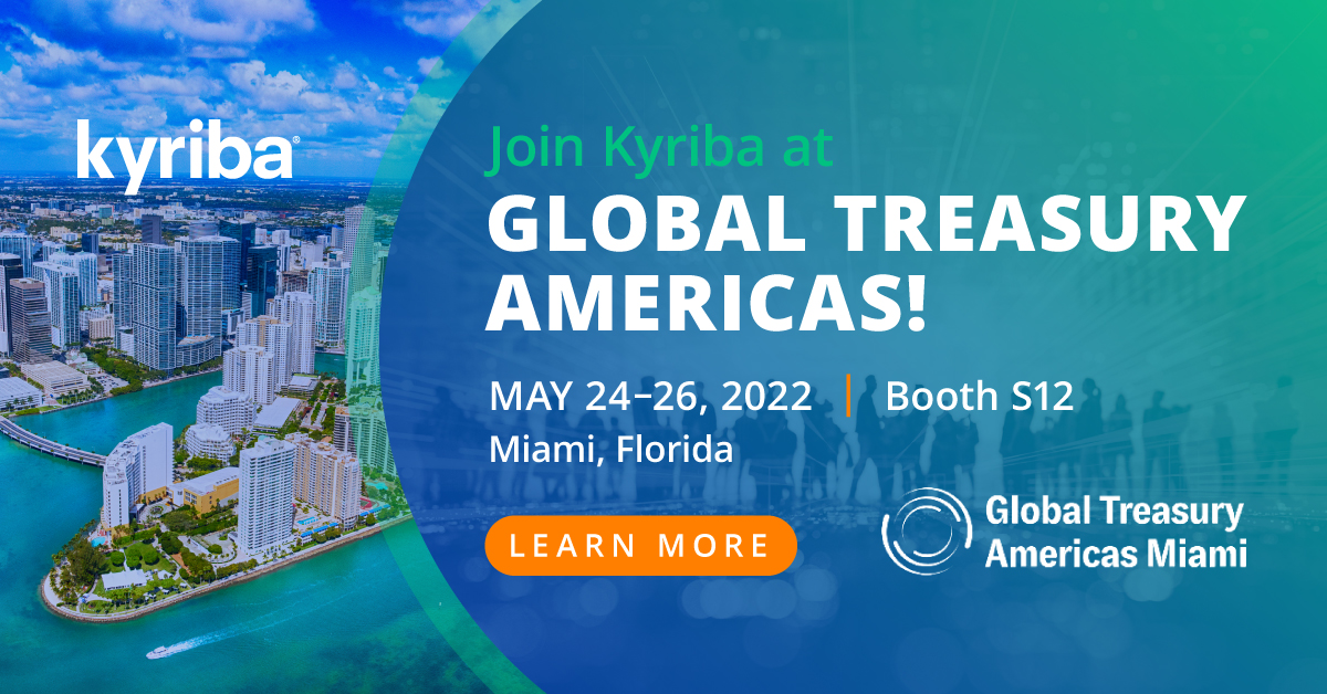 Kyriba on Twitter "Join Kyriba in Miami for EuroFinance's Global