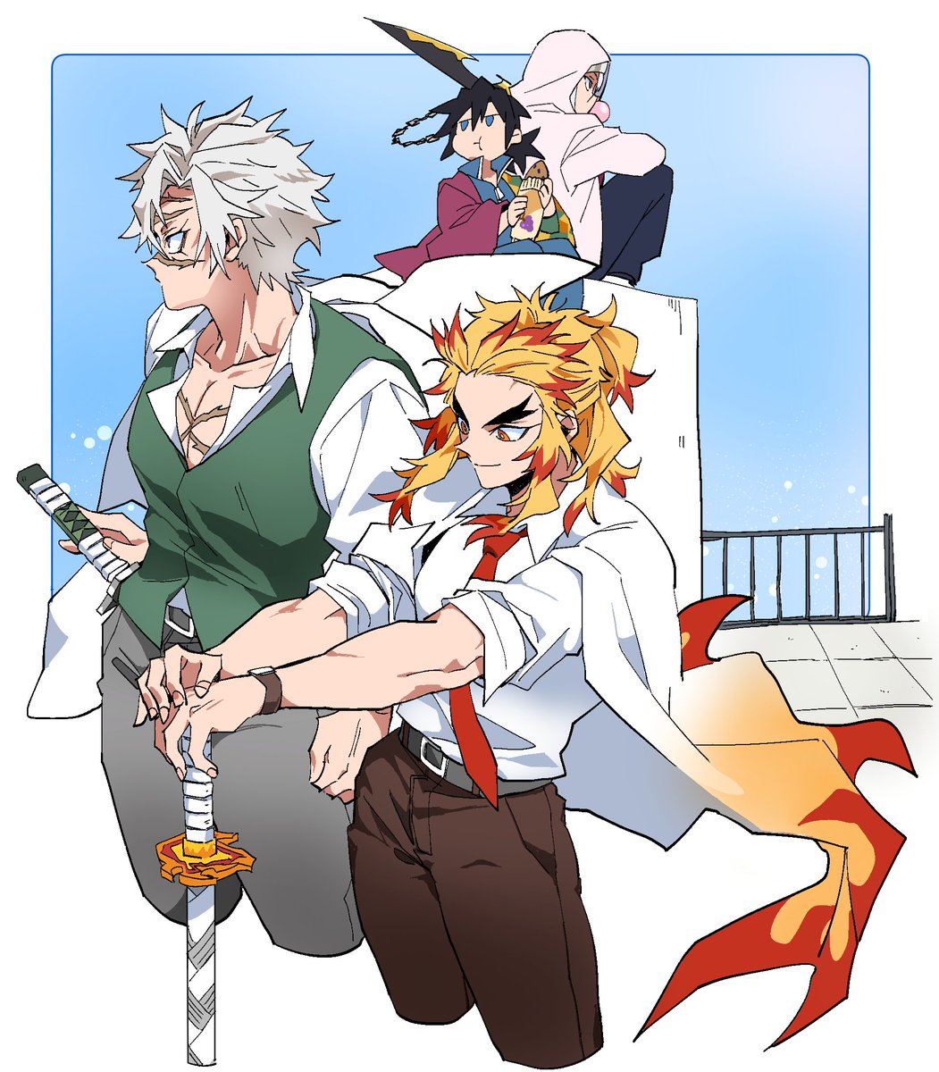 ungungzza's tweet image. 귀살하는 선생님들