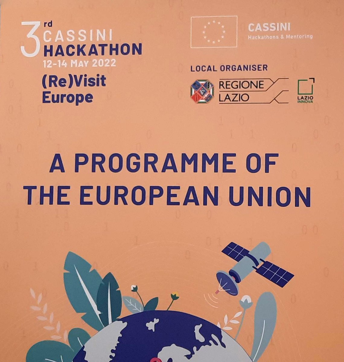 e_geos's tweet photo. The second day in Rome of the #CASSINIHackathon! The aim is developing innovative applications using European space technologies to solve global challenges and make a positive impact. #GeospatialServices #EarthObservation #satellite https://t.co/MpmOoHAWKc
