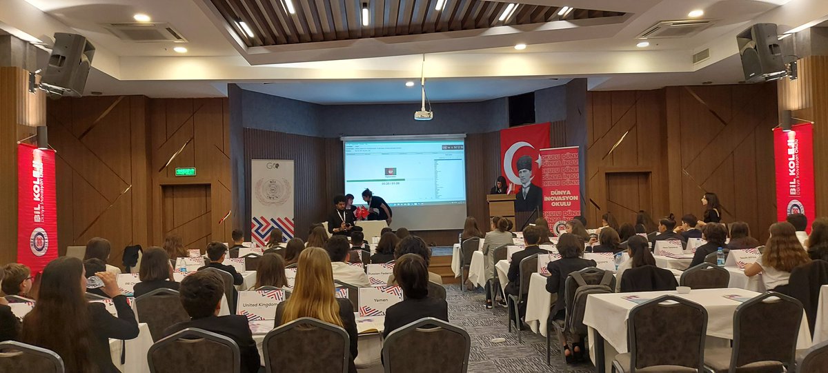 bilkolejleri's tweet photo. Committees consisting of BİL College students convened at the BİLMUN Conference. Country delegates started to give opening speeches about natural disasters and crises.
#bilmun https://t.co/IjjSsTvT4s