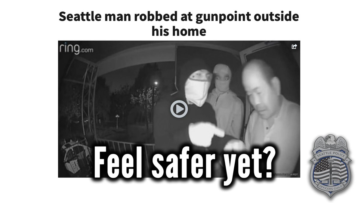 SPOG1952's tweet photo. Sincerest sympathies for the victim.  Seattle deserves public safety.  #RefundSPD https://t.co/b48AcGMrNc https://t.co/1wkwZvEg1n