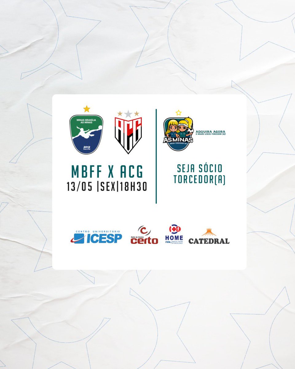 minasbrasiliaff's tweet photo. Mais um confronto no BR Feminino SUB20, hoje às 18h30!
Acompanhe informações nos stories
#acasadabase #tembase https://t.co/J8RdzeXPdO