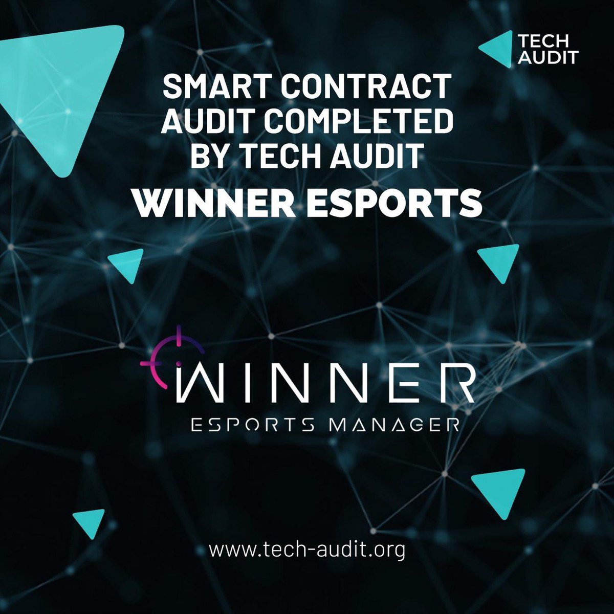 winnernftgame's tweet photo. WINNER: eSports is audited and listed, check the report by link below

Audit link:
https://t.co/1eJ1ONKMyw

#NFT #P2E #Audit #TechAudit #eSports https://t.co/x0qLpOpn6x