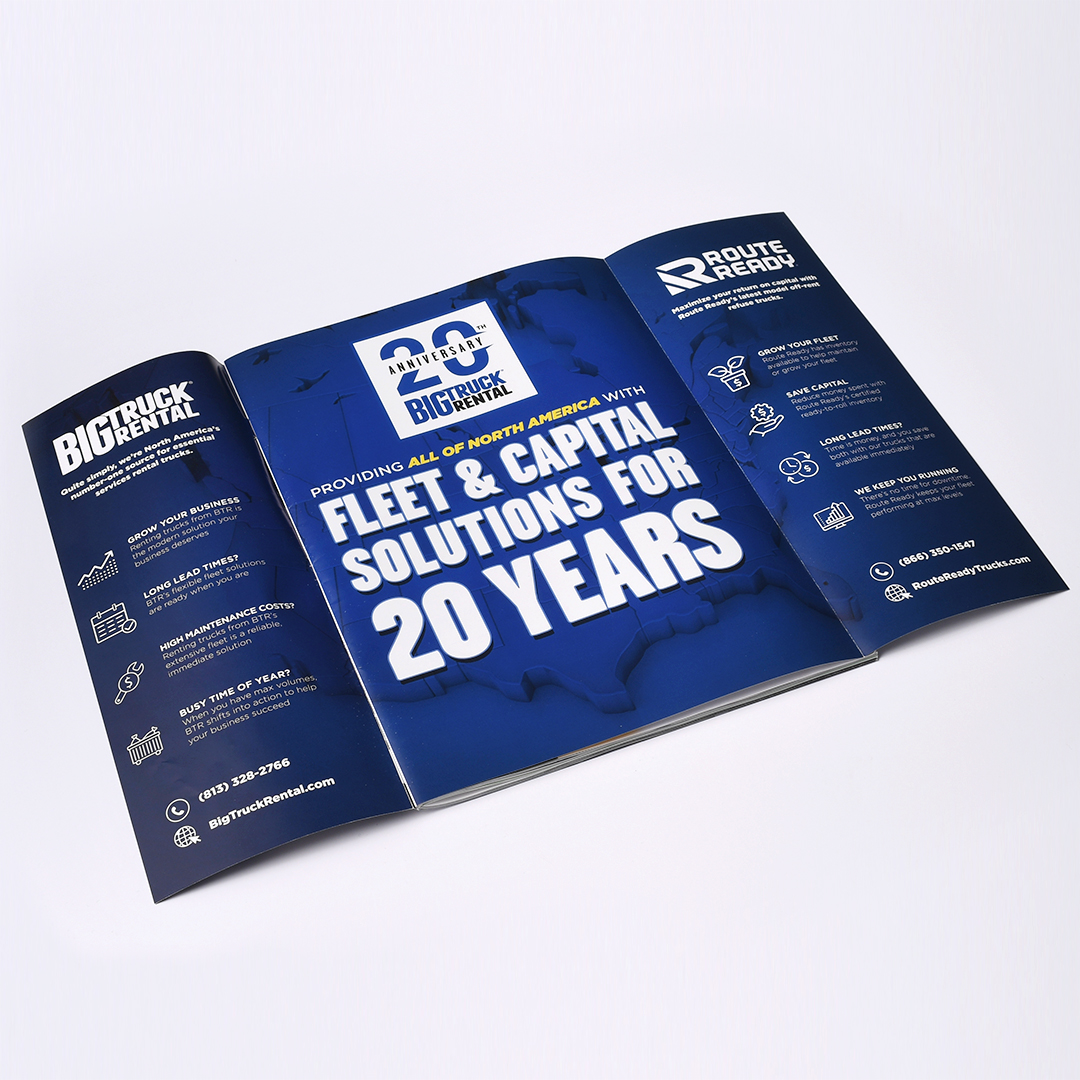 BeaconAd's tweet photo. We love watching our designs come to life! Check out the progression of this @BigTruckRental ad from idea to sketch to the cover of @WasteTodayMag. https://t.co/kJMtwcxrfh
