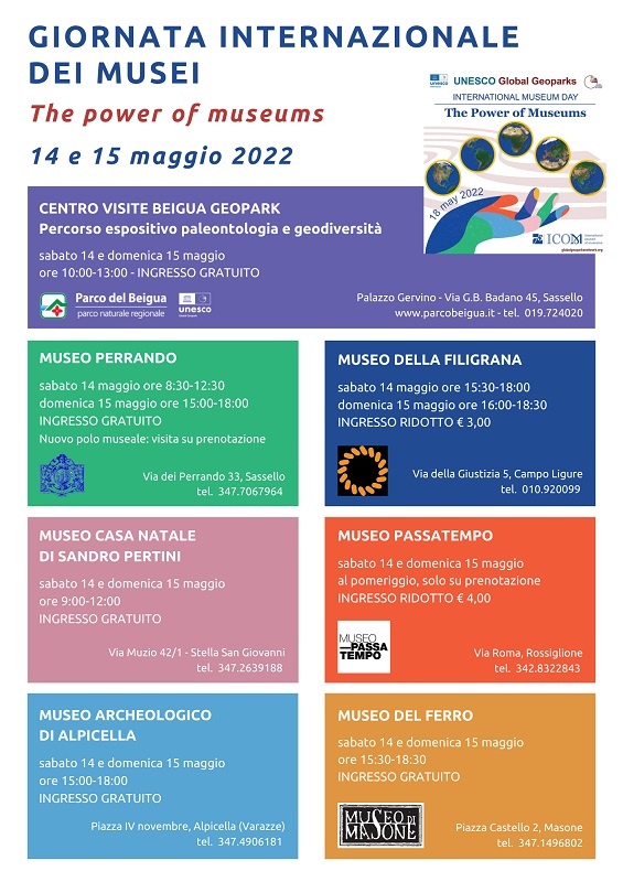MuseoFiligrana's tweet photo. Vi aspettiamo Sabato 14 e Domenica 15 Maggio per la #giornatainternazionaledeimusei #thepowerofmuseums #filigrana #museodellafiligrana #campoligure #art https://t.co/7DDD9DVBLR