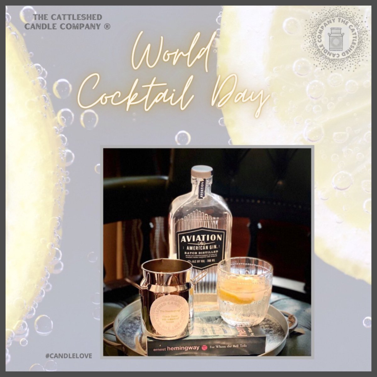 🍸 Happy World Cocktail Day! 🍹 

#worldcocktailday  #ginandtonic #cocktails #cocktailtime  #friday #fridayfeeling #cocktailday #fridayfun #ginandtoniccandle #handpouredcandle #uniquecandle #madeinoxford