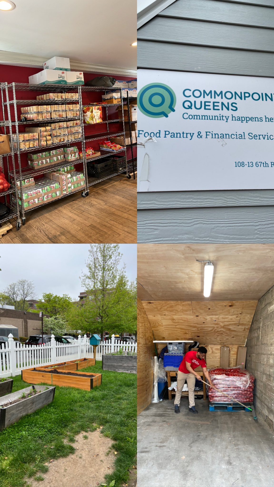 Vanessa Perez on Twitter "Today we volunteered with Commonpoint_Qns