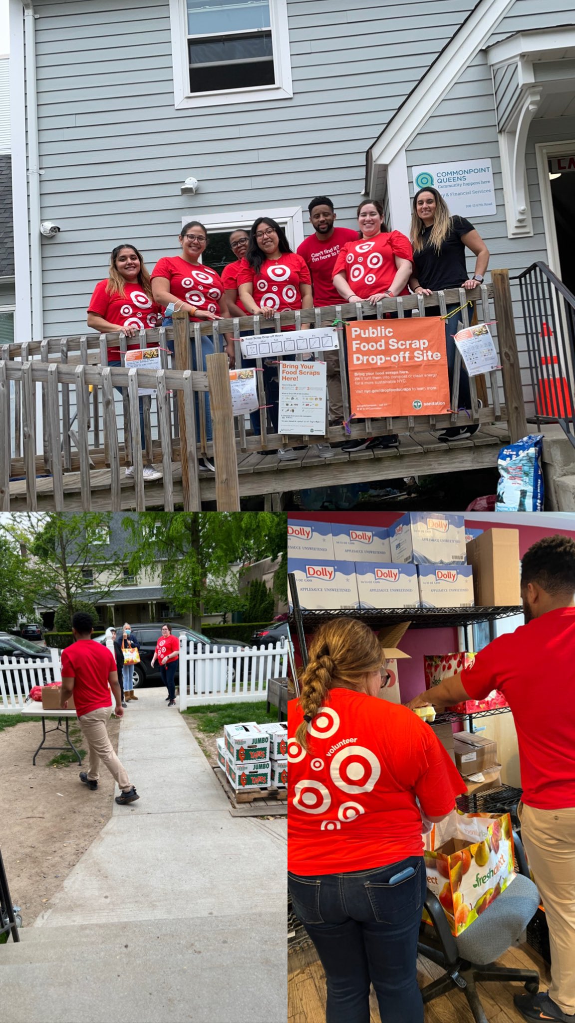 Vanessa Perez on Twitter "Today we volunteered with Commonpoint_Qns