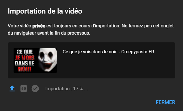 SkullStories's tweet photo. Ca arrive ! Mais je préfère vous prévenir, ma connexion est très lente actuellement... 
#creepypasta #LHDS https://t.co/6KpELcNQCG