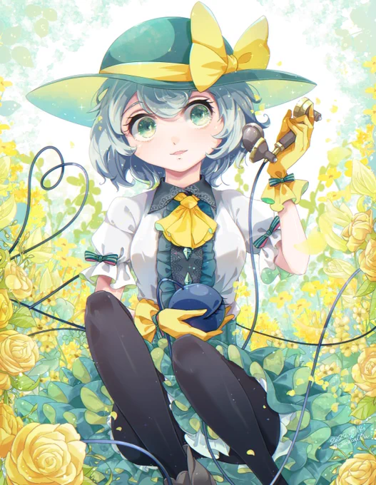 溢れんばかりの祝言を#5月14日はこいしの日 #東方Project 