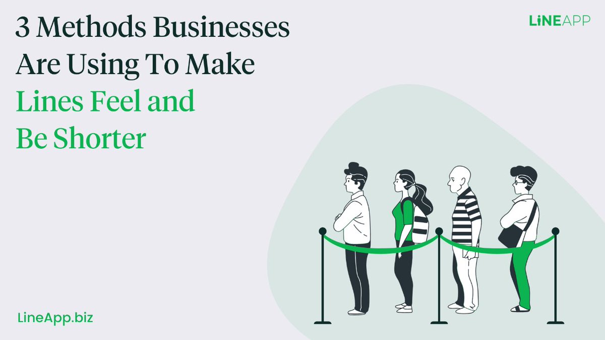 securter's tweet image. Customers don&apos;t like waiting in line any longer than they have to.

The good news is there are ways to make queues feel and be shorter:

[Read in the thread]

#ReduceWaitingTime #VirtualQueuing #QueueApp #QueueManagement #Queue #NoMoreWaiting #CustomerSatisfaction #UserExperience