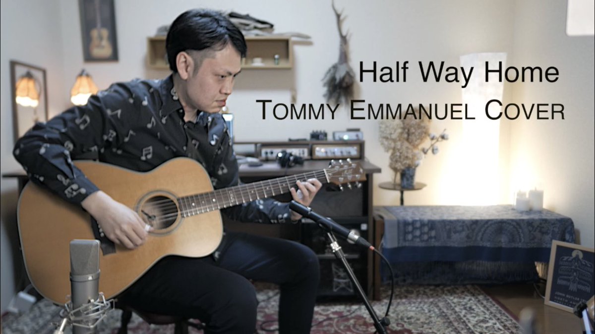 Half Way Home/ Tommy Emmanuel演奏　Taka🦘思い入れのあるとても大切な曲なので挑戦してみました。予想以上に難しく、時間がかかりましたが何とか弾き切りました。聴いて頂けたら嬉しいです‼︎#トミーエマニュエル #TommyEmmanuel #maton#acoustic_tone 