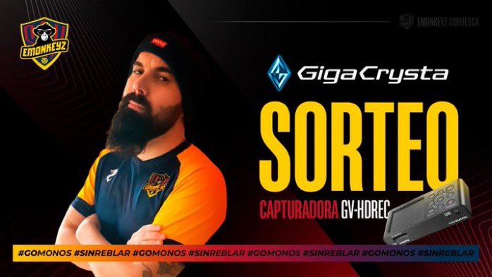 Bl3sSuR's tweet photo. 🔥NUEVO SORTEAZO🔥

👾 CAPTURADORA de @gigacrysta_eu (sí la que hace nada os enseñé👀..)

Para participar:

🌠 SEGUID esta cuenta, @eMonkeyzClub y @gigacrysta_eu .

🌠 Haced RT y etiquetar a un amig@ le mole!

¡El sorteo finaliza el LUNES 30 de este mes!

#Gigacrysta #GOmonos https://t.co/29pSsIgKqd