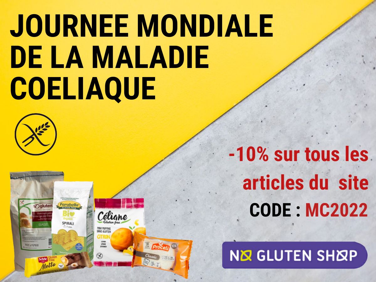 Journée Mondiale de la Maladie Coeliaque 2022 ! - mailchi.mp/noglutenshop.c… #sansgluten #glutenfree #gluten #glutenfrei #glutenfreerecipes #nogluten #senzaglutine #glutenvrij #gluten_free #glutenfreefood #glutenfreediet