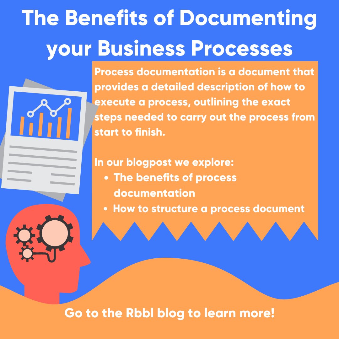 Rbbl_io's tweet photo. In our latest blog article you will learn: 
🗃️ How to structure a process document
✅ The benefits of process documentation

Click the link below to learn more!
https://t.co/8ZJymjjuQw

#founders #documentation #startups #startuptips https://t.co/61vhr4QCuO