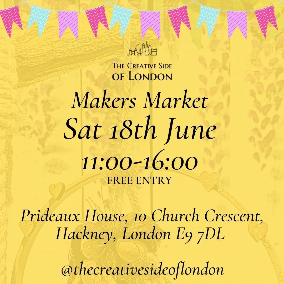 CreativesideLDN's tweet photo. We have 2 dates for you in June 🌞 
4th June at Leyton Jubilee Park
Few spaces left, apply now https://t.co/JAZlxrQrnb

18th June @Prideaux_House is fully booked 🙌 
For more info
#thecreativesideoflondon
#smallbusinesslove https://t.co/5NdHB55GNN https://t.co/Q0EdhgeWSJ
