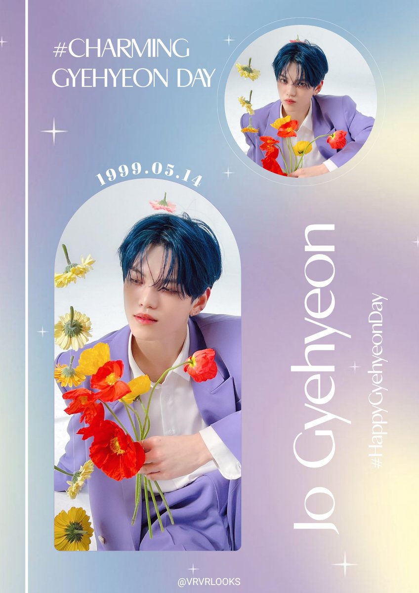 Happy birthday our talented and charming catboy, Jo Gyehyeon! Wishing Gyehyeon to always be happy and healthy. Gyehyeon, let's make more memories with VERIVERY and VERRERs 💜✨

#CharmingGyehyeonDay
#HappyGyehyeonDay 
#환하게_미소지은_계현인_눈부신_기적같아