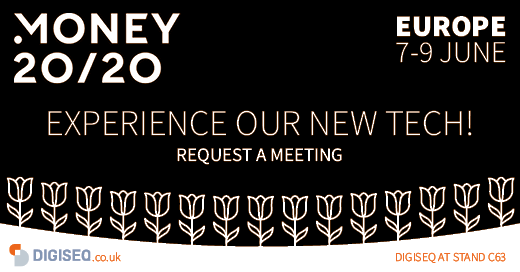 digiseqUK's tweet photo. The team at DIGISEQ are excited to be attending our C63 stand at Money 2020! This will be a first for DIGISEQ and we have an exciting lineup of new tech to show you.
Drop us a line at hello@digiseq.co.uk
@money2020 #Money2020EU #ObjectsAsAService #FreedomToChoose #AccessControl https://t.co/xnOcDhhT3S