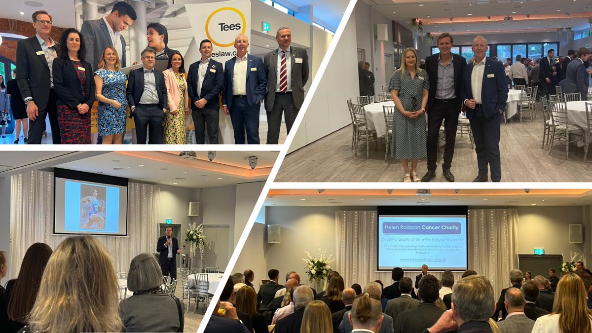 Thank you to all that attended our first event of the year at <a href="/GreenwoodsHotel/">Greenwoods Hotel</a> last night and to our guest speaker <a href="/RogerBlack400/">Roger Black</a> for giving a great speech. We would also like to thank everyone who donated on the night to our chosen charity <a href="/HelenRollasonCC/">Helen Rollason Cancer Charity</a>.
#Teesevents  #Teeslaw