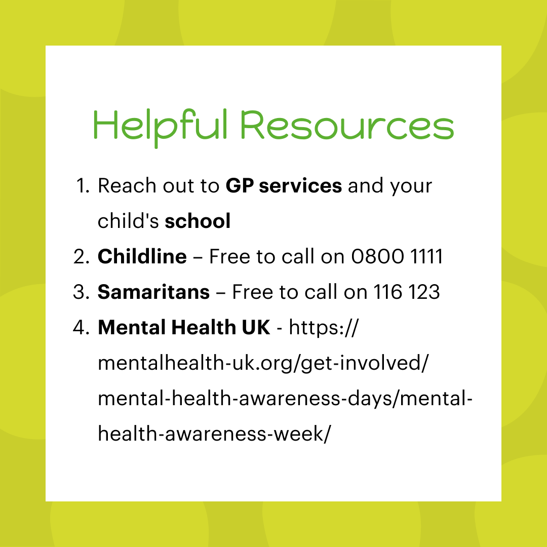 With it being Mental Health Awareness Week, we're sharing some helpful resources which are available if you or your child is struggling either with loneliness or other mental health 💟📞✨

#mentalhealthawarenessweek #mentalhealth #loneliness #help #support #resources #gethelp