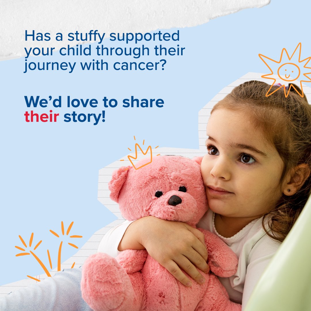 hopeonwheels's tweet photo. So many child patients have brave, fluffy, trusted companions that join them on their cancer journeys. 🧸  We’d love to share your child’s stuffed animal’s stories with the community – DM us! 

#endchildhoodcancer #hyundaihopeonwheels #pediatriccancerawareness #childhoodcancer https://t.co/XySrAbfj4a