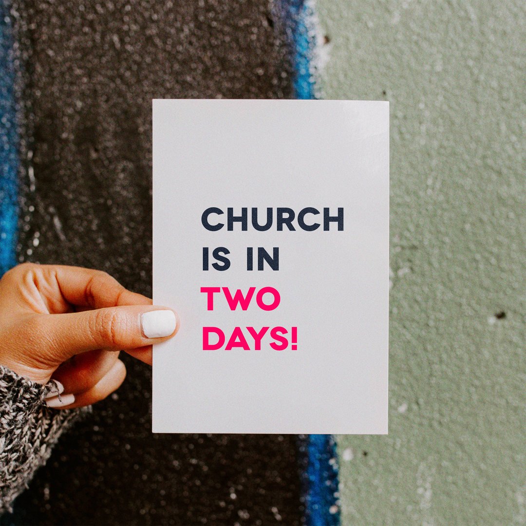 This Sunday is someone's Sunday to decide to Follow Jesus for the rest of their life. That's a BIG deal!

Get prayed up and expectant for the stories of life change to come! If you're interested in playing a part in someone else's salvation story, join the team! Sign up to serve