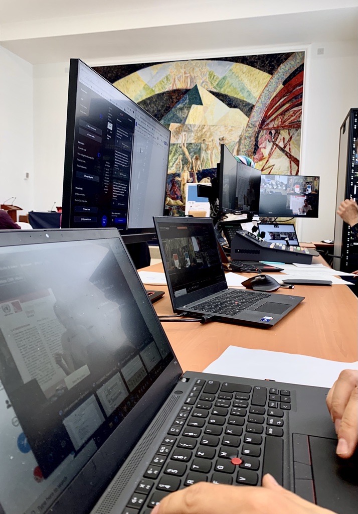 UNOGLibrary's tweet photo. The Conference marking 💯 years of #IntellectualCooperation is over
It was a pleasure to welcome you at @UNOGlibrary for 2 days with amazing presentations & a lot of food for thoughts
👏 to the organizers & and big👍 to the technical team that made this event possible online https://t.co/mSSqmBvrtk