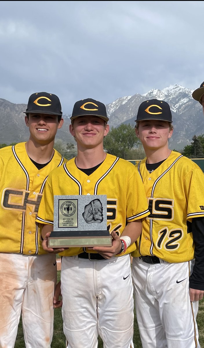 Region VII Champs!  Congratulations Cottonwood! Special shout out to this trio of Sophomores who are also Region 7 stat leaders. <a href="/Keaters_28/">Keaton Stinson</a> 1st in HR, 1st in slugging, 2nd in RBIs, <a href="/jaxonfox2024/">Jaxon Fox 2024</a> 1st in fielding percentage, 3rd in RBIs,<a href="/HaydenHud/">Hayden Hudman</a> 1st in Wins, 6th in K's.