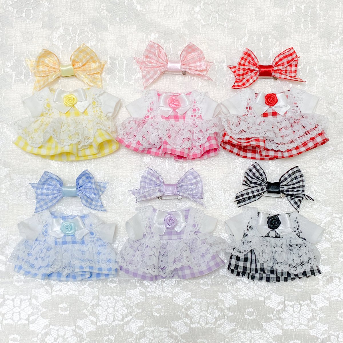 _pppnop's tweet photo. チェックワンピースの東リべ原画展ぬいサイズの頒布を開始致しました🤍

良ければご覧ください!!ページにいいねいただけると大変嬉しいです♡

▽リンク先
https://t.co/levXGdu6td

 #ぬい服 https://t.co/wO0qJYyYnh