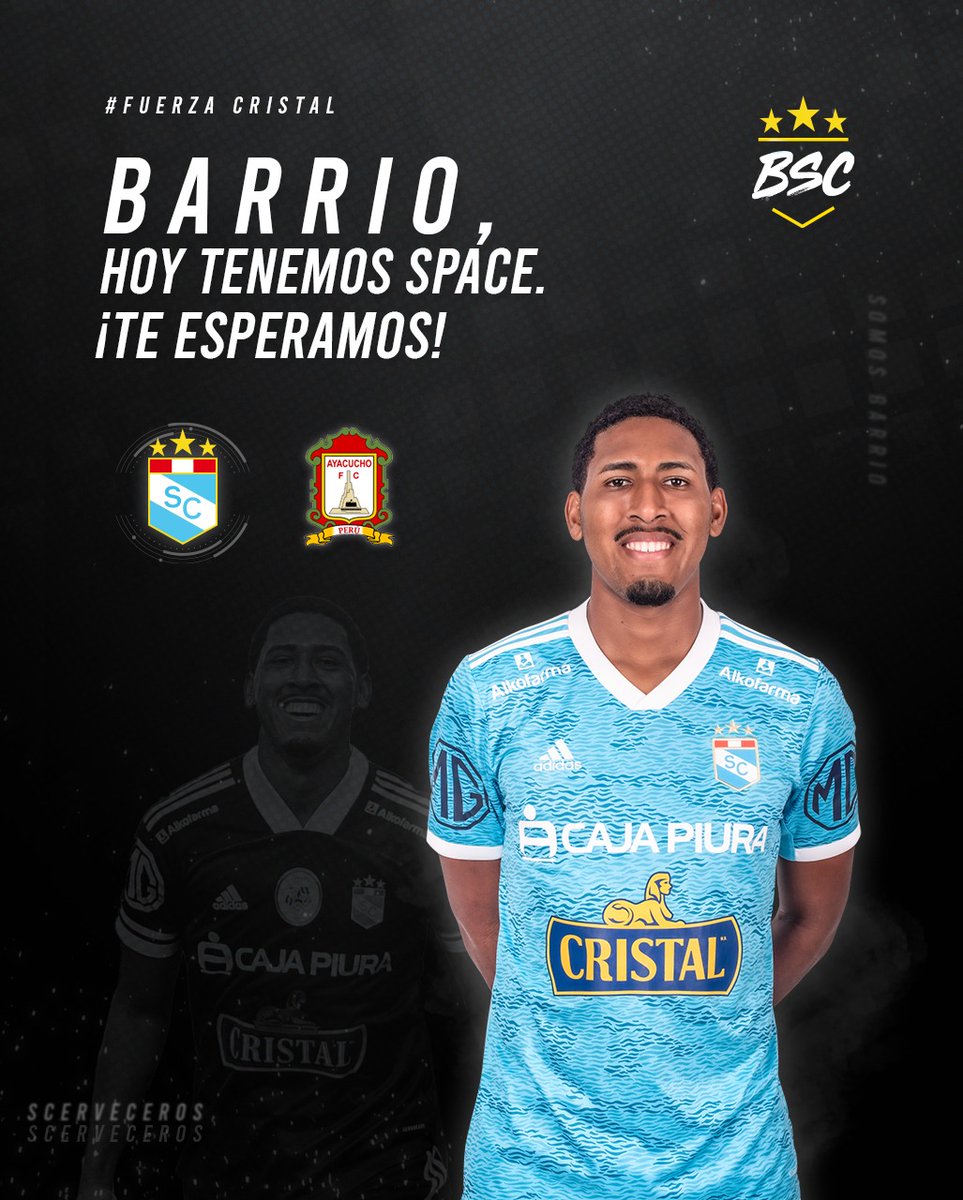 BSCervecero's tweet photo. VOLVEMOS BARRIO!!!
Desde las 9pm* nos conectamos a través de #TwitterSpaces para comentar el partido frente a Ayacucho. Los esperamos!!!!
#BSCSpace ⭐⭐⭐
*Sujeto a modificaciones
📸: the talented @johaesceleste https://t.co/Bzl32dSKOx