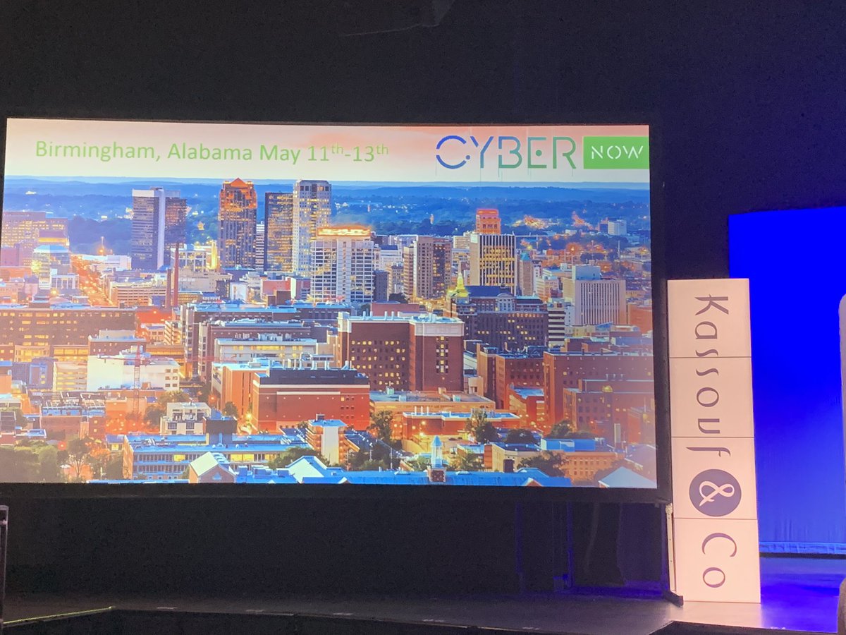 BrandonNRobinso's tweet photo. Lots of great info here at the #cybernowsummit! https://t.co/yEfyuCdaOb