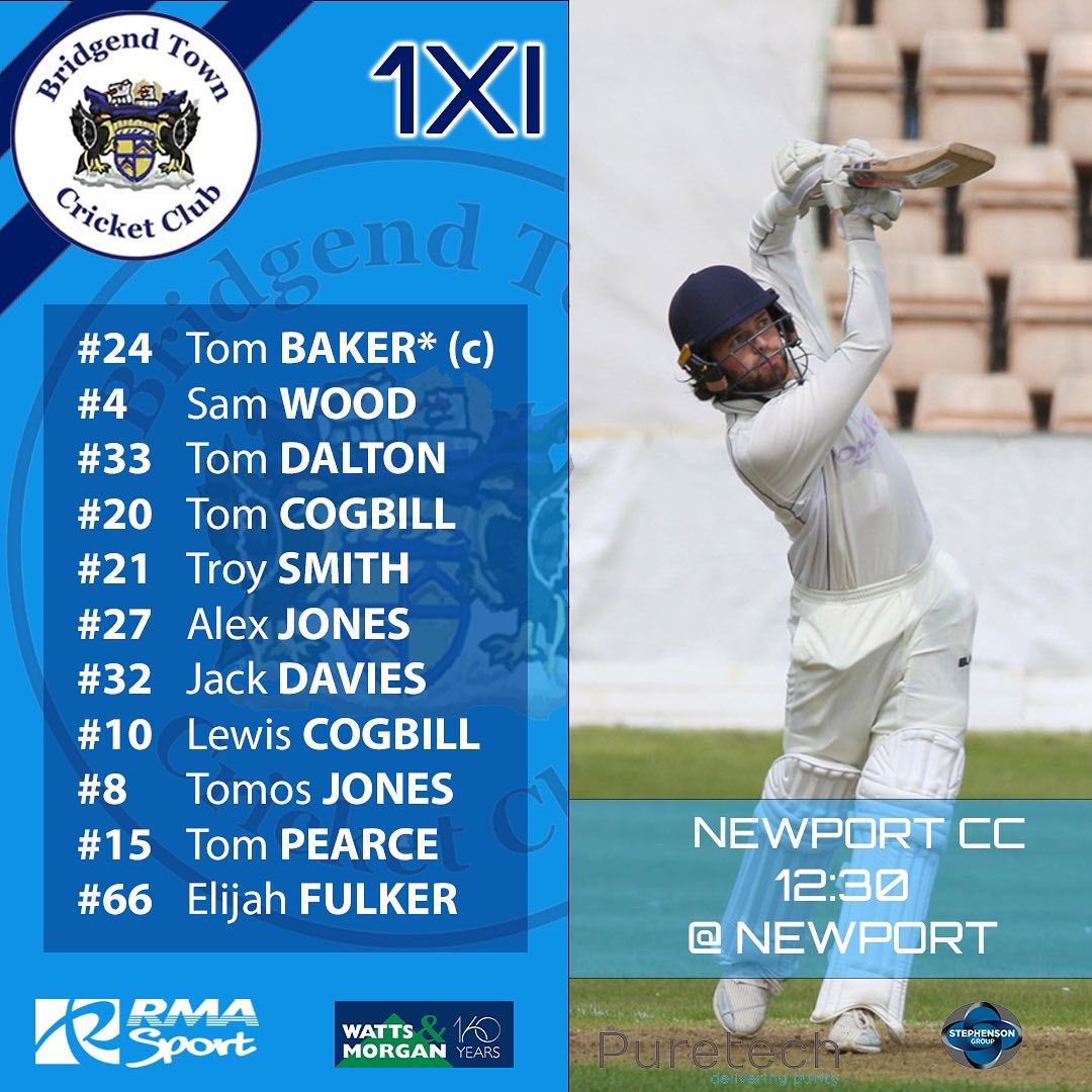 1st XI - <a href="/NewportCricketC/">Newport Cricket Club</a> (A)
📍 Spytty Park
⏰ 12:30
🏆 @swpcl