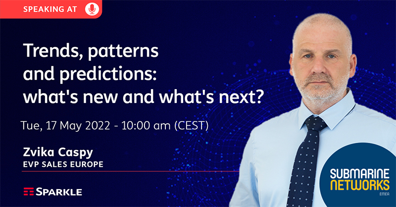 TISparkle's tweet photo. Join our #ZvikaCaspy for the leading #subsea gathering for the EMEA Region at #SubNetsEMEA by @totaltelecom 🗓  Reach us on 17 May - 9:00 am (BST) 10:00 am (CEST) for a keynote speech on trends and predictions for the future of #subsea industry 🌊  Book now!