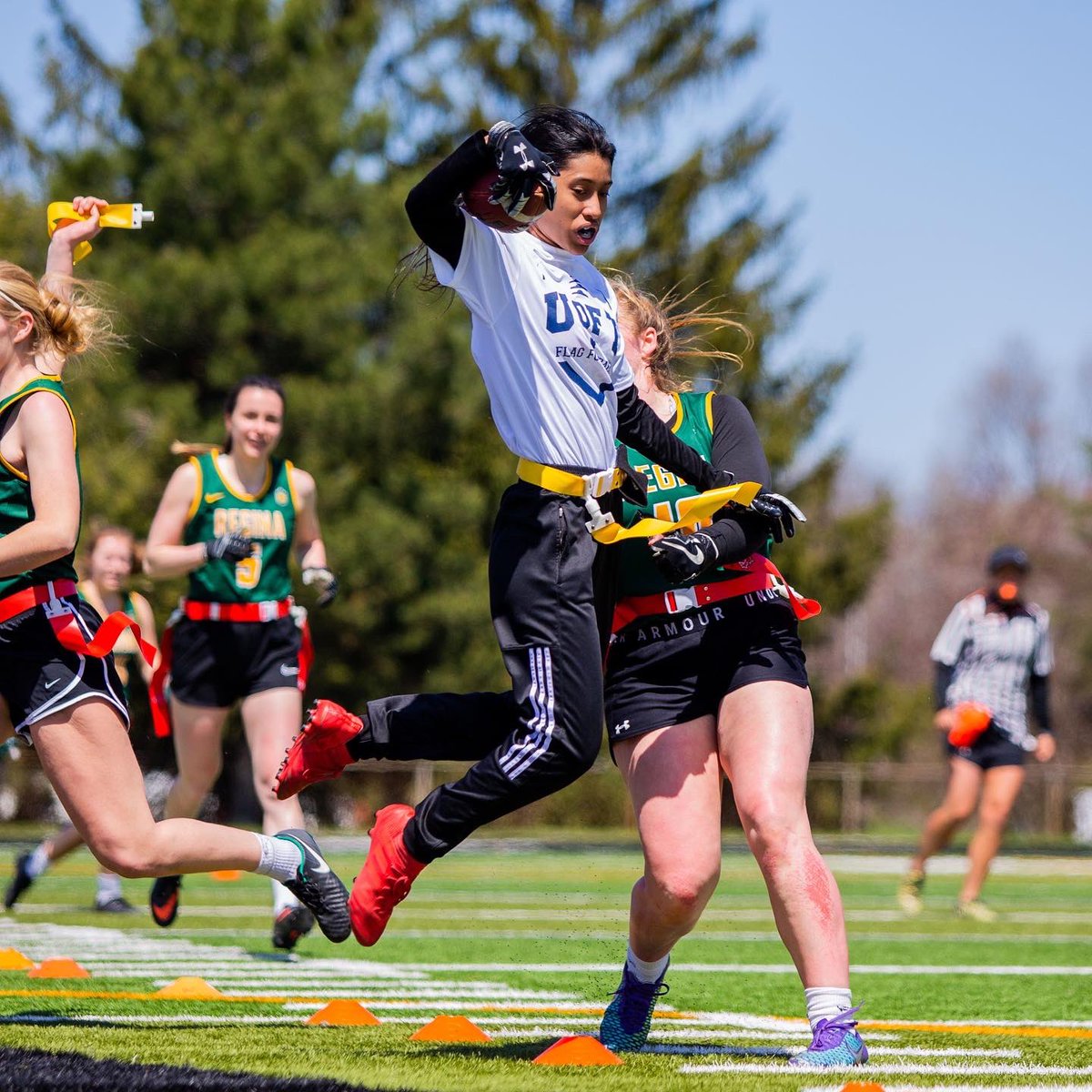 owifafootball's tweet photo. @UofTWFootball put in a show this weekend! 

Looking forward to adopting 5-a-side flag into our league with @FootballOntario 

📸 Cintia Freitas https://t.co/Bk5tQyjarE