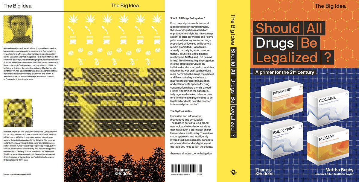 matthabusby's tweet photo. 🚨 My book 'Should All Drugs Be Legalized?' 💊🍄▫️🌵 is OUT NOW via @thamesandhudson and copies are beginning to arrive in people's homes! Thanks to everyone for their support 🙏 

https://t.co/biFgvqXdvr
https://t.co/XjAmHHFlAy https://t.co/LvRXqxFlod