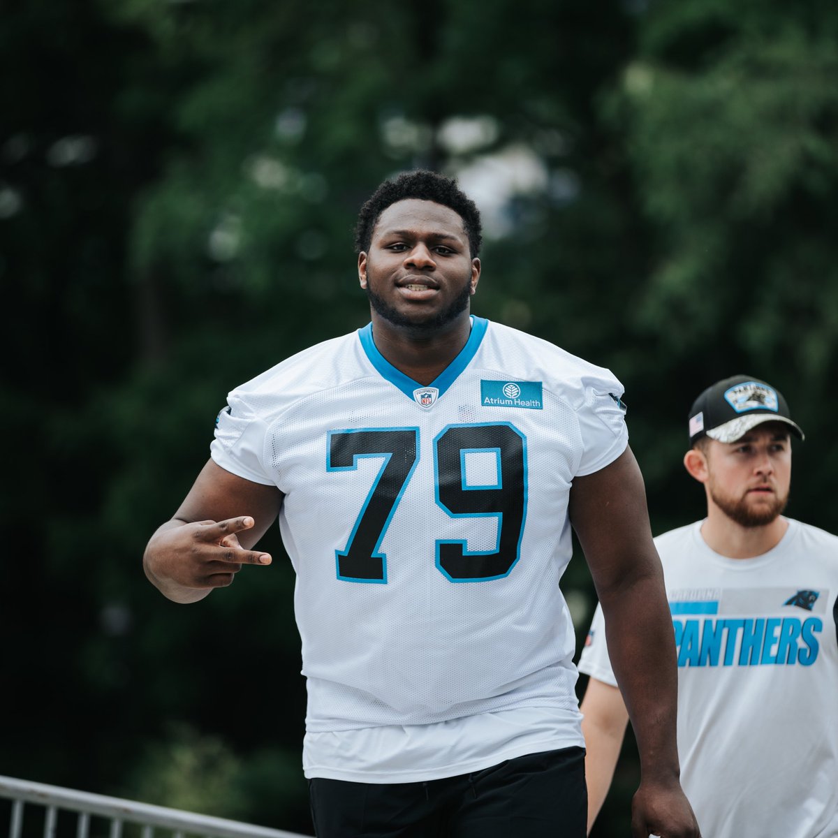 Panthers's tweet photo. Rookie minicamp is here  😏 https://t.co/PhTr8Cdmg1